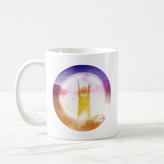 Humanistisch symbool koffiemok (Links)