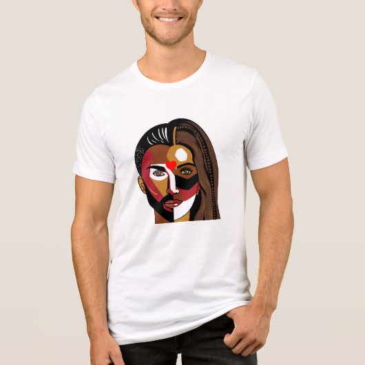 Humanitair Tri-Blend Shirt (Voorkant)