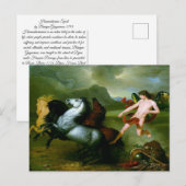 Humanitaire geest circa 1793 briefkaart (Voorkant / Achterkant)