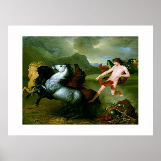 Humanitaire Geest circa 1793 Poster (Voorkant)