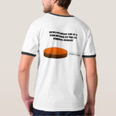 Humanitaire hulp t-shirt (Achterkant volledig)