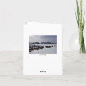 Humanitaire kerstkaart feestdagen kaart (Achterkant)