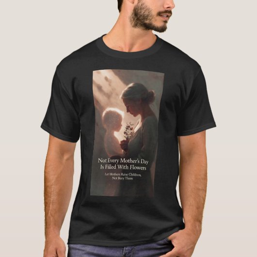 Humanitarian Mother's Day - Anti-War Peace Tribute T-shirt (Voorkant)