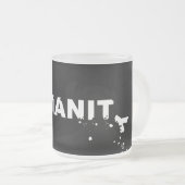 Humanity Crumbling Matglas Koffiemok (Voorkant rechts)