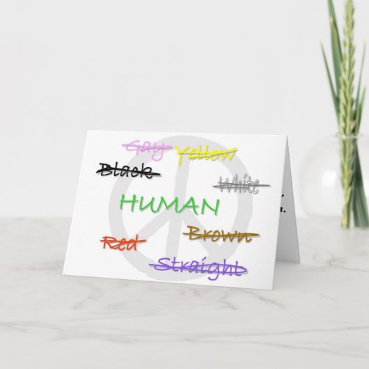 Humanity Kaart (Voorkant)