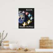 Humanity One World Poster (Keuken)