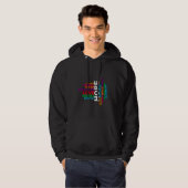 Humanity Word Cloud Hoodie (Voorkant volledig)
