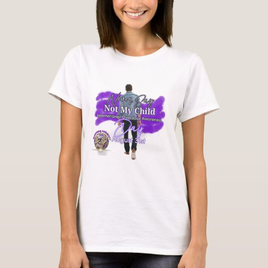 Humanizingaddiction.com basis-T-Shirt T-shirt (Voorkant)