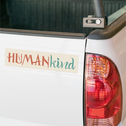HumanKind Bumpersticker (Op Truck)
