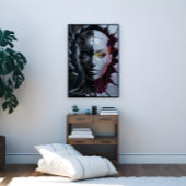 Humanoid Artificial Intelligence Canvas Afdruk