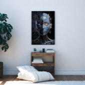 Humanoid Artificial Intelligence Canvas Afdruk