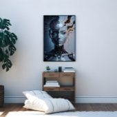 Humanoid Artificial Intelligence Canvas Afdruk