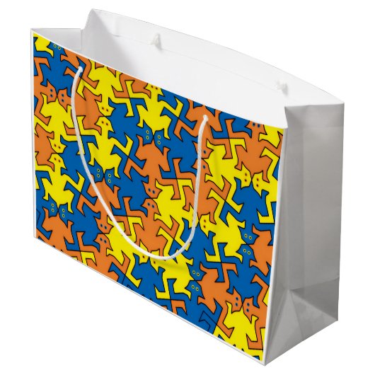 Humanoïde slangen groot cadeauzakje (Achterkant Gekanteld)