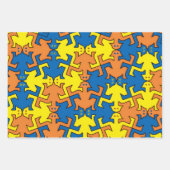 Humanoïde slangen inpakpapier vel (Voorkant 2)