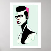 Humanoïden - model 05 poster (Voorkant)