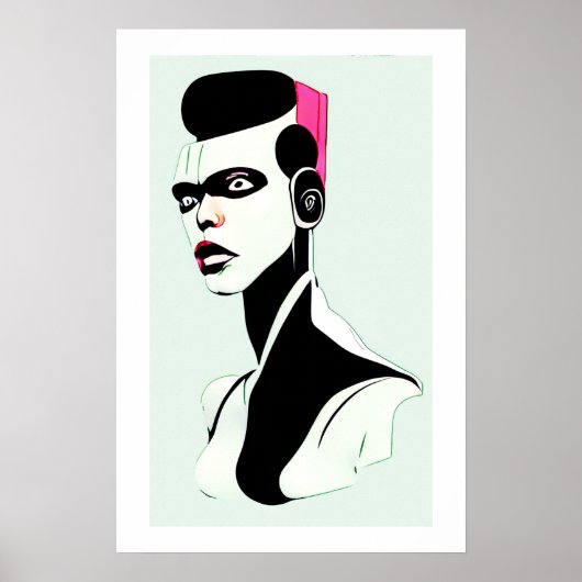 Humanoïden - model 05 poster (Voorkant)