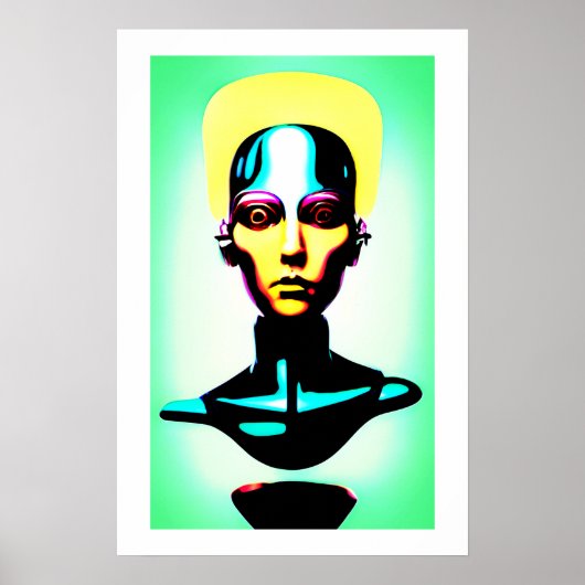 Humanoïden - model 06 poster (Voorkant)