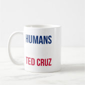 Humans against Ted Cruz - Texas Flag Koffiemok (Links)