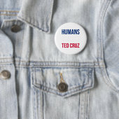 Humans against Ted Cruz - Texas Flag Ronde Button 5,7 Cm (In situ)