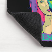 Humans Aren't Real - Funny Comic Style Alien Outer Muismat (Hoek)