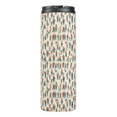 Humans Pattern Thermosbeker (Achterkant)