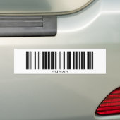 HUMANS RULE BUMPERSTICKER (Op auto)