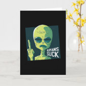 Humans Suck Kaart (Gele Bloem)
