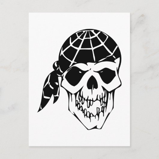 HumanSkull Briefkaart (Voorkant)