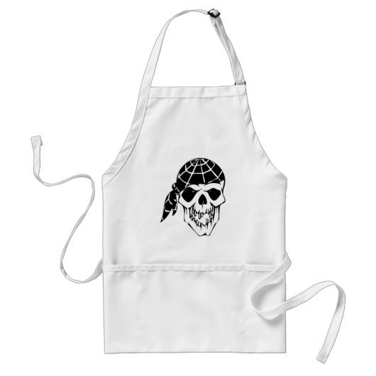 HumanSkull Standaard Schort (Voorkant)