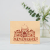 Humayun's tomb briefkaart (Staand voorkant)