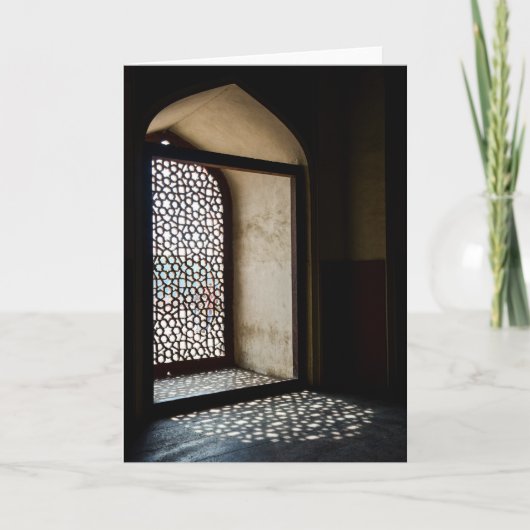 Humayun's Tomb in New Delhi Kaart (Voorkant)