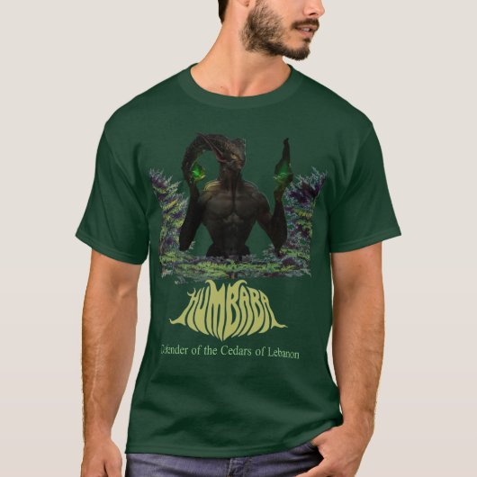Humbaba, Bewaker van het Cederwoud van de Libanon T-shirt (Voorkant)