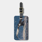 Humback Whale Bagagelabel - Staarvlokken (Voorkant verticaal)