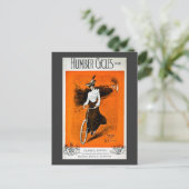  Humber Bike Advertisement Briefkaart (Staand voorkant)