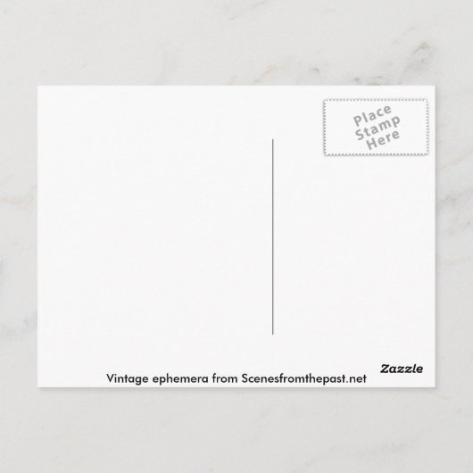  Humber Bike Advertisement Briefkaart (Achterkant)