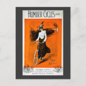  Humber Bike Advertisement Briefkaart (Voorkant)