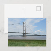 Humber Bridge 2018 Colour Briefkaart (Voorkant / Achterkant)