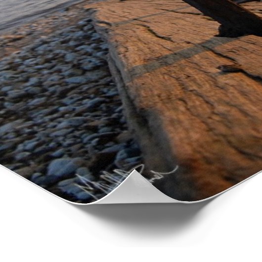 Humber Bridge #3 [Afdrukken] Poster (Hoek)