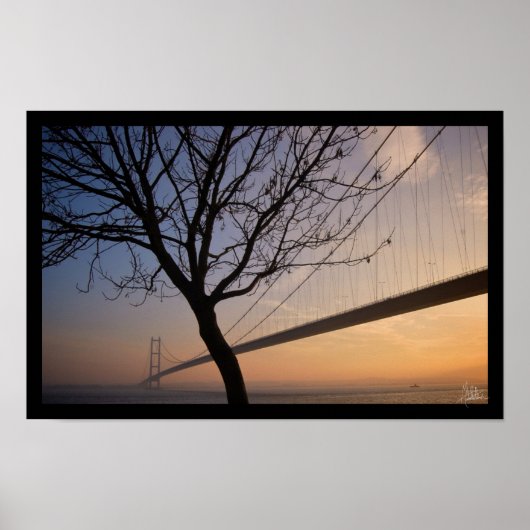 Humber Bridge #4 [Print] Poster (Voorkant)