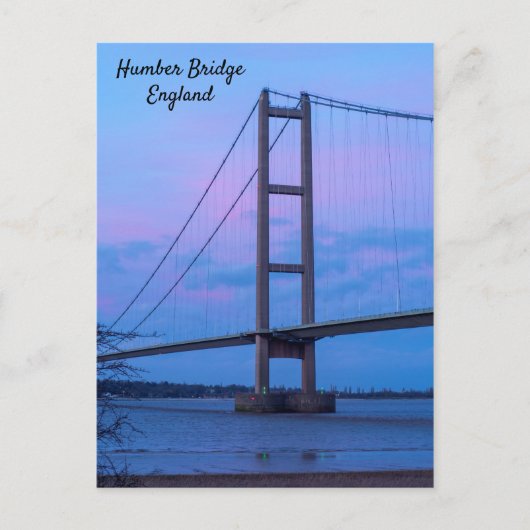 Humber Bridge England Briefkaart (Voorkant)