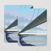 Humber Bridge, Lincolnshire & Yorkshire (Voorkant / Achterkant)