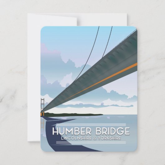 Humber Bridge, Lincolnshire & Yorkshire (Voorkant)