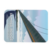 Humber Bridge, Lincolnshire & Yorkshire Magneet (Horizontaal)