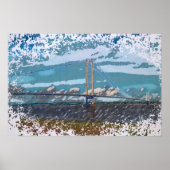 Humber Bridge Poster (Voorkant)