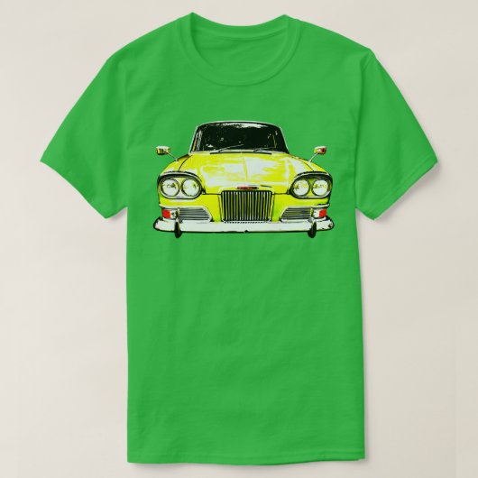 Humber Scepter Mk1 1960s Britse klassieker hoog co T-shirt (Design voorkant)