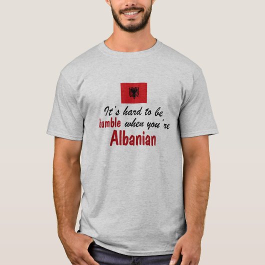 Humble Albanian T-shirt (Voorkant)