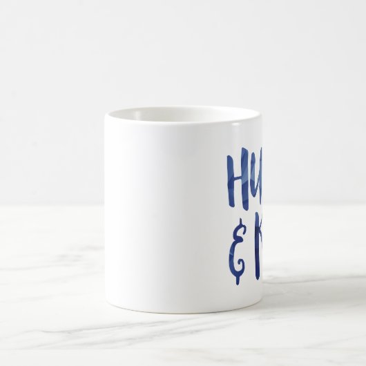 Humble and Kind Geometric Typography - GLS Koffiemok (Center)