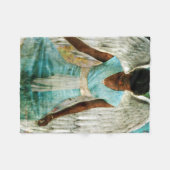 Humble Angel Fleece Deken (Voorkant (Horizontaal))