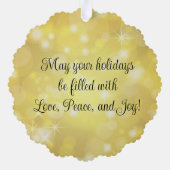 Humble Angel Paper Ornament (Frazier/Penner) Kaart (Achterkant)