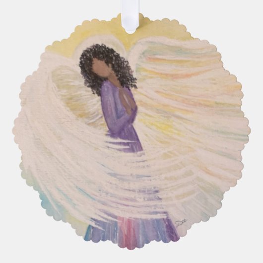 Humble Angel Paper Ornament (Frazier/Penner) Kaart (Voorkant)